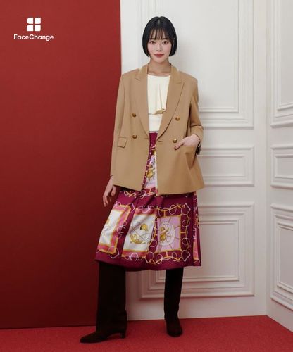 LOULOU WILLOUGHBY】ウール混チノダブルジャケット|allureville