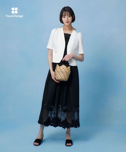 LOULOU WILLOUGHBY】ブライトリネン半袖ジャケット|allureville