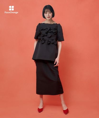 ランダムリボンタフタスカート|allureville OFFICIAL SITE / ONLINE