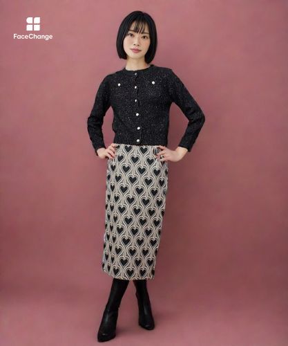 LOULOU WILLOUGHBY】NEONハートJQタイトスカート|allureville OFFICIAL