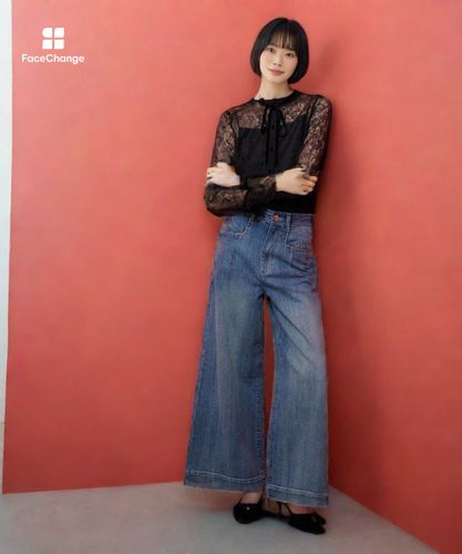 ◇デニムバギーパンツ|allureville OFFICIAL SITE / ONLINE SHOP