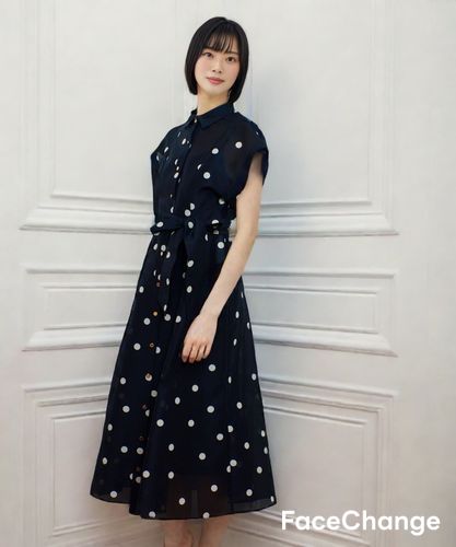 LOULOU WILLOUGHBY】オーガンドットワンピース|allureville OFFICIAL