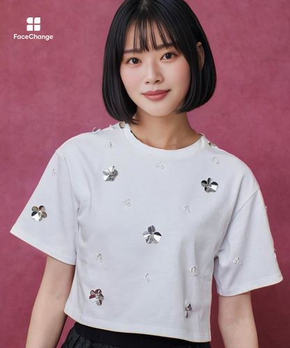 LOULOU WILLOUGHBY】スパンコールTシャツ|allureville OFFICIAL SITE