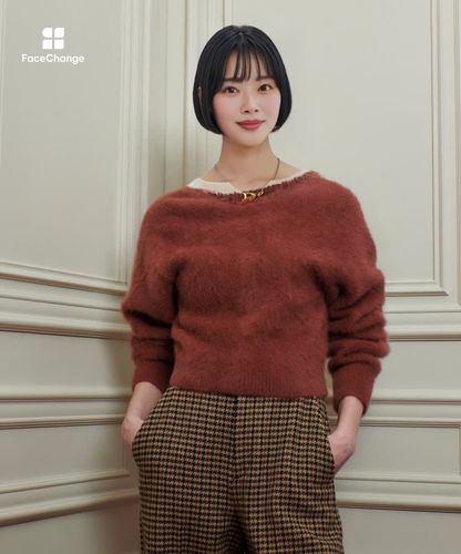 カシミヤブレンドファー加工Vカーディガン|allureville OFFICIAL SITE