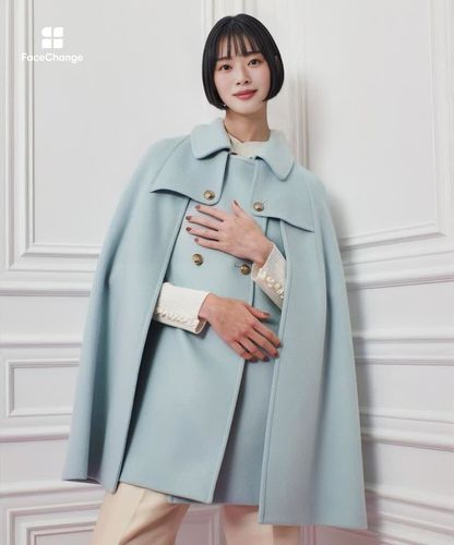 LOULOU WILLOUGHBY】シャルムビーバーケープコート|allureville