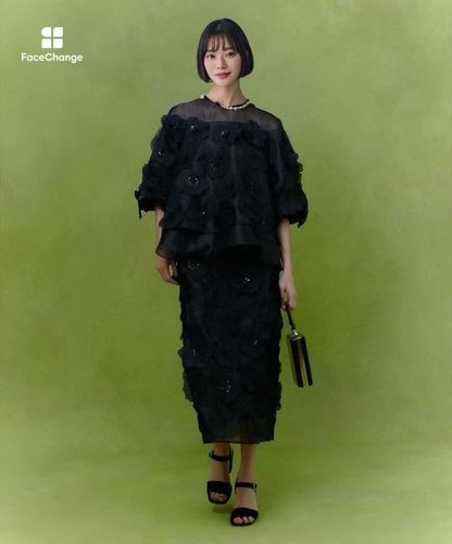 LOULOU WILLOUGHBY】オーガンフラワーブラウス|allureville OFFICIAL