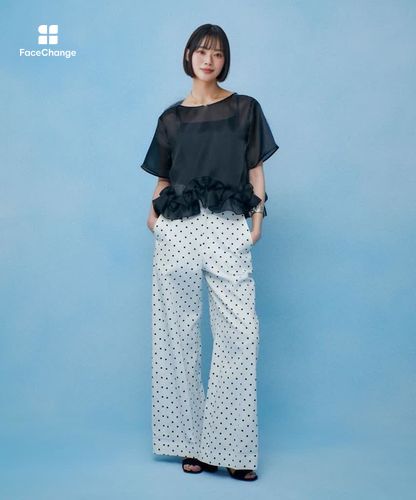 LOULOU WILLOUGHBY】2WAYシアーブラウス|allureville OFFICIAL SITE