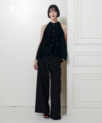 LOULOU WILLOUGHBY】ラッフルレイヤーアメスリブラウス|allureville
