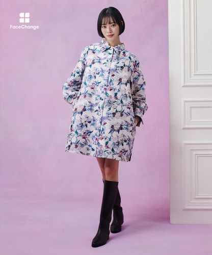 LOULOU WILLOUGHBY】LIMONTAフラワージャガードシャツワンピース