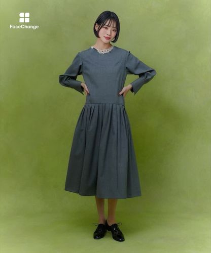 ウールトロローウエストワンピース|allureville OFFICIAL SITE