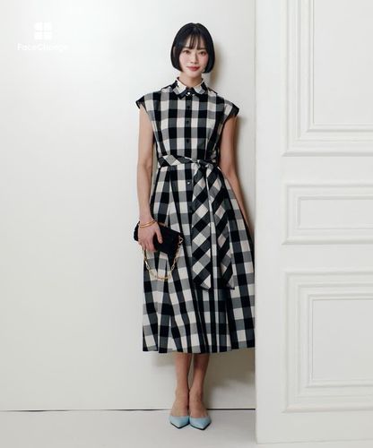 スラブギンガムシャツワンピース|allureville OFFICIAL SITE / ONLINE