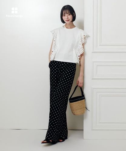 スカラレーストリミングTシャツ|allureville OFFICIAL SITE / ONLINE