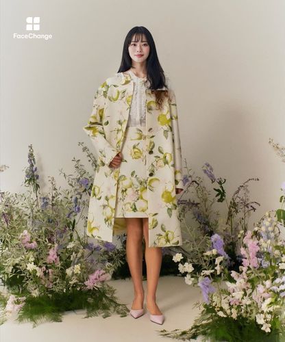 LOULOU WILLOUGHBY】RATTIレモン柄ステンカラーコート|allureville