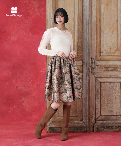 グロッシージャガードスカート|allureville OFFICIAL SITE / ONLINE