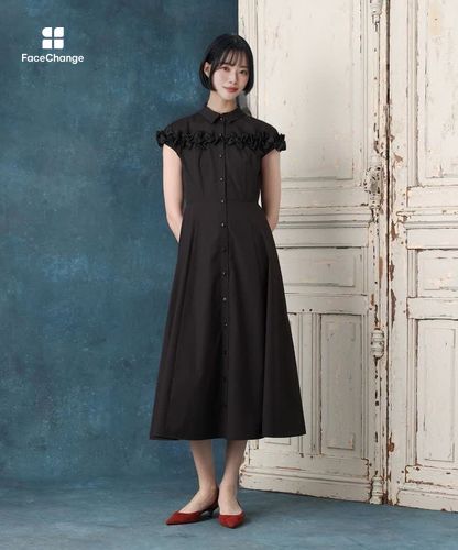 メニーリボンシャツワンピース|allureville OFFICIAL SITE / ONLINE