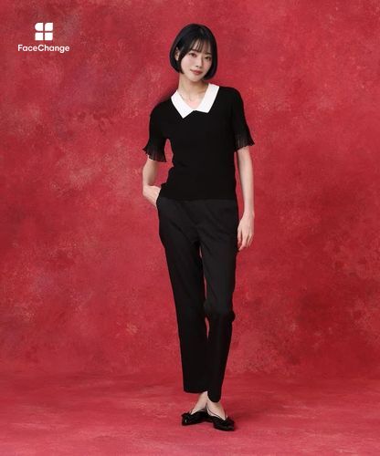 バイカラーエリプルオーバー|allureville OFFICIAL SITE / ONLINE SHOP
