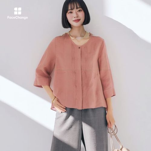 ビューティアンドユース　ヨーロピアンリネンブラウス UNITED ARROWS LTD. OUTLET｜コットンリネン スキッパー ブラウス