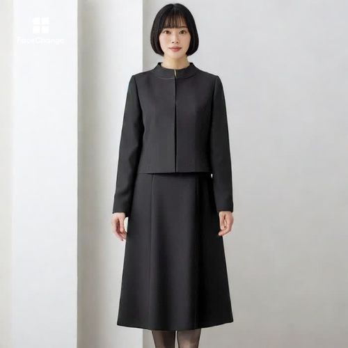 東京SOIR Rifanneカラーフォーマルアンサンブル9号 black-hair-bob-with-bangs.jpg