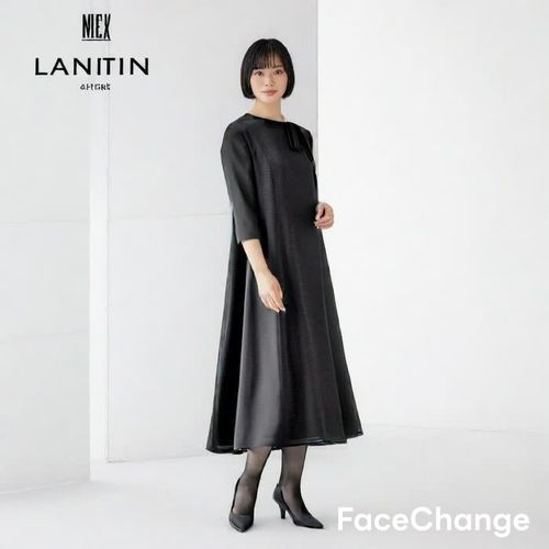 夏用フォーマルワンピース(0771501)9号・ブラック｜東京ソワール