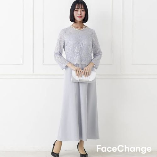 新品　東京ソワール　Apploberry／アプロベリー　ロングワンピース　13号 black-hair-bob-with-bangs.jpg