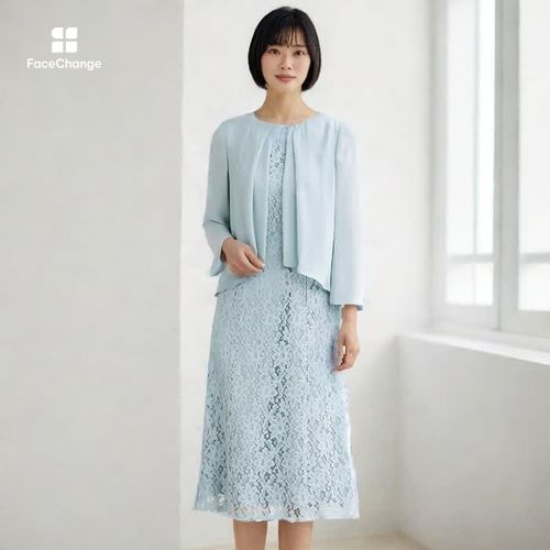 東京ソワール　Apploberry 花柄ワンピース謝恩会やセレモニー用　9号 東京ソワール Apploberry 花柄ワンピース謝恩会やセレモニー用 9号