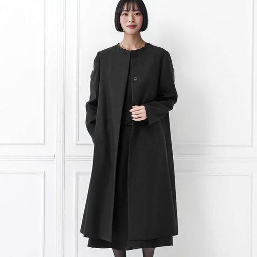 ブラックフォーマル コート(3409722)17号・ブラック｜フォーマルメッセージ