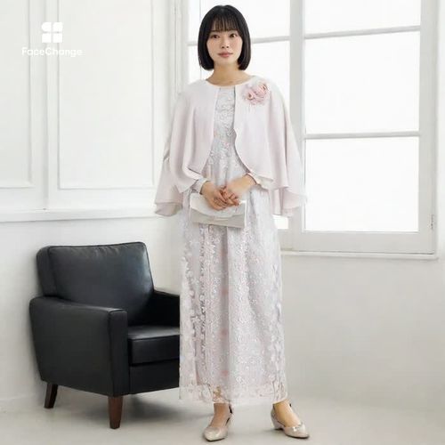 WEB限定｜結婚式用ワンピース(4521601)13号・ピンク｜東京ソワール