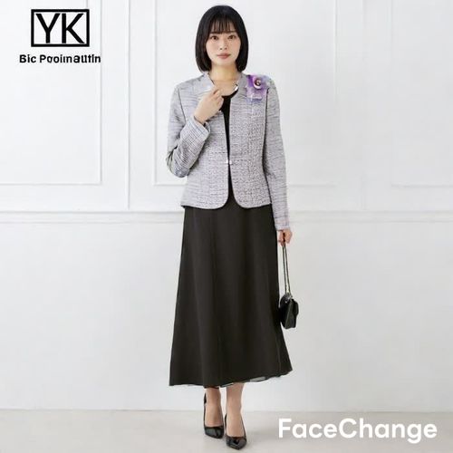 ユキコキミジマ】カラーフォーマル ジャケット(4810708)11号