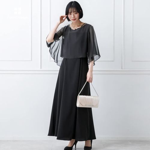 ビジューアクセントのパーティーバッグ ・ベージュ｜東京ソワール