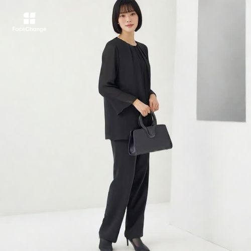 ホースヘア】リングハンドバッグ ・ブラック｜東京ソワールオンライン