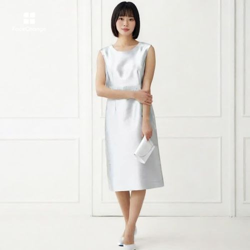 ワンピース(6401270)17号・ピンクベージュ｜フォーマルメッセージ