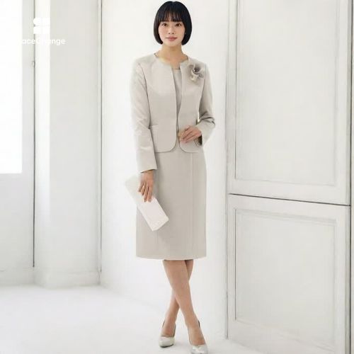 セレモニースーツ(6403499)13号・ネイビー｜フォーマルメッセージ