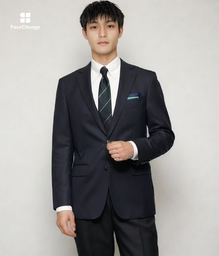 ニューヨーカー（NEWYORKER）/【撥水】ウールカルゼ ブレザー medium-bangs.jpg