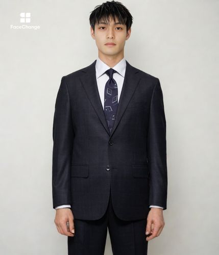 ストレッチ】PREMIUM ミルドチェック ジャケット(セットアップ対応