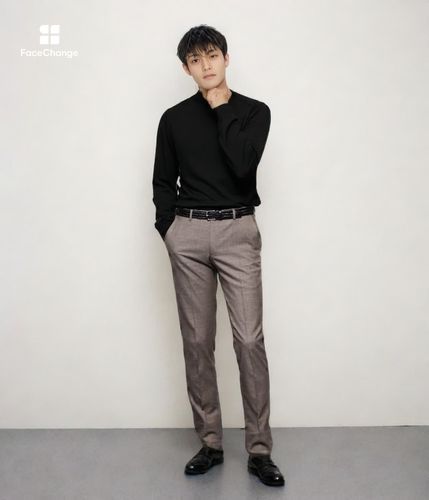 くも ストレッチ】ソフトサーモ グレンチェック ウエストアジャストパンツ