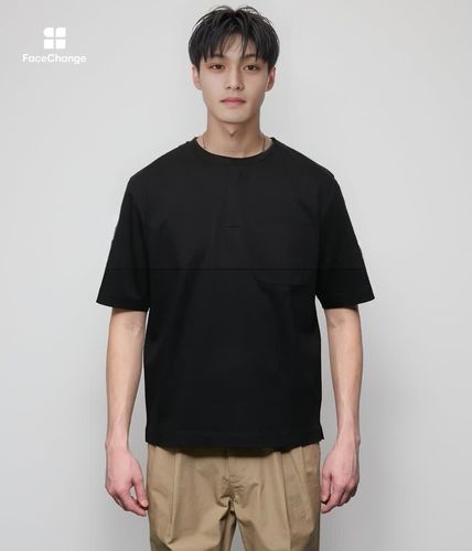 ニューヨーカー（NEWYORKER）/【接触冷感】ヘンリーネック 半袖Tシャツ 接触冷感】ヘンリーネック 半袖Tシャツ(11615553-2025)｜ファッション