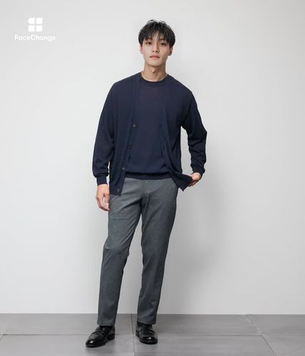 ウォッシャブル】ホールガーメント ニットTシャツ(11616520-2025