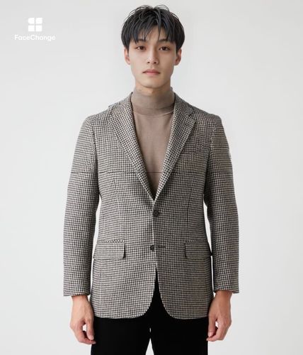 NOAH 千鳥柄　ジャケット イベリコツィード 千鳥 ジャケット(16193186-2024)｜ファッション通販