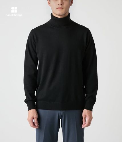 ウォッシャブル】タートルネックニット(16526522-2025)｜ファッション