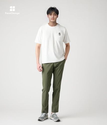 南風 吸水速乾】COOL COMFORT ニューヨーカータータン ブロックインレイ