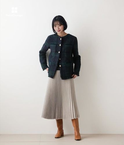 ジャンク ノーブランド品 Modern モダーン WEB限定】John Branigan(ジョン・ブラニガン) ツィードノーカラー