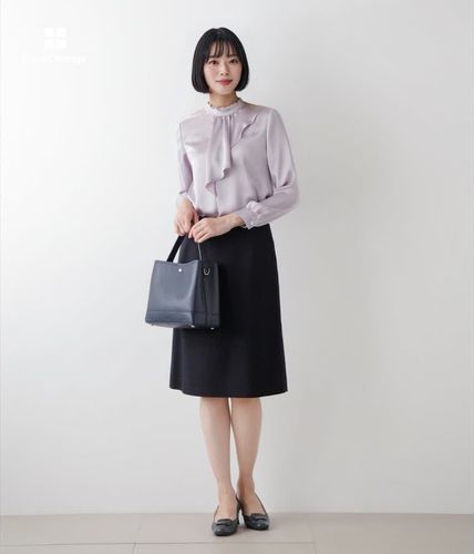 クラフトスラブツィード Aラインスカート(51213151-2024