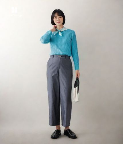 ウォッシャブル】TRADITIONAL SPIRITS ストレッチデニム ワイドパンツ