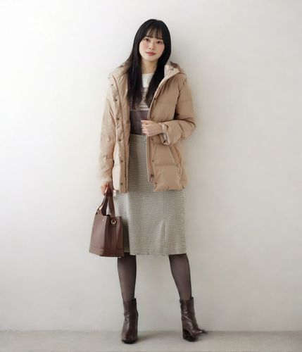 ニューヨーカー　2024年　マットタフタ ショートブルゾン　定価25300円 ウォッシャブル】ナイロンマットタフタ ショートブルゾン(71112425