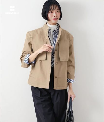 HORSE CLOTH スタンドカラーショートアウター(51555160-2025