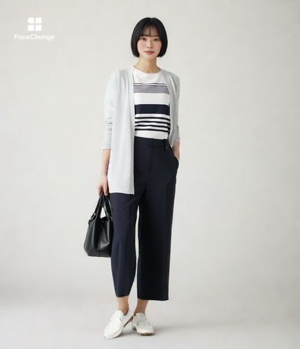 ウォッシャブルストレッチ ガウチョパンツ(71315405-2025