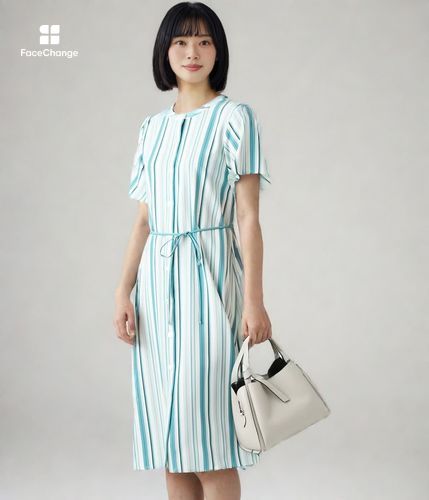 familiar ストライプ 半袖ワンピース 100cm 新品 familiar ストライプ 半袖ワンピース 100cm 新品 familiar ストライプ