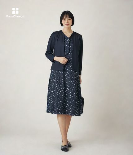 ウォッシャブル】レーヨンナイロンジャージー ノーカラージャケット